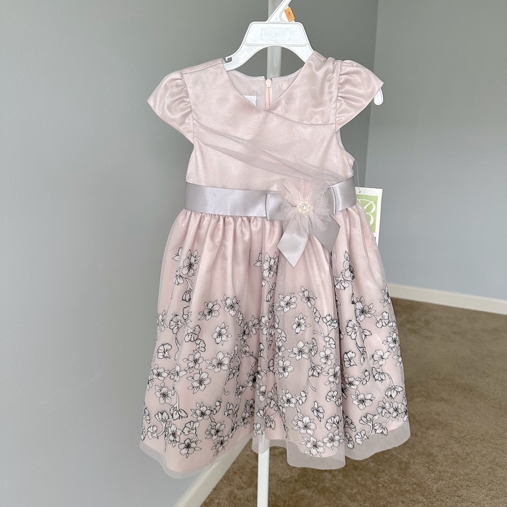 Bonnie Jean- light pink dress
